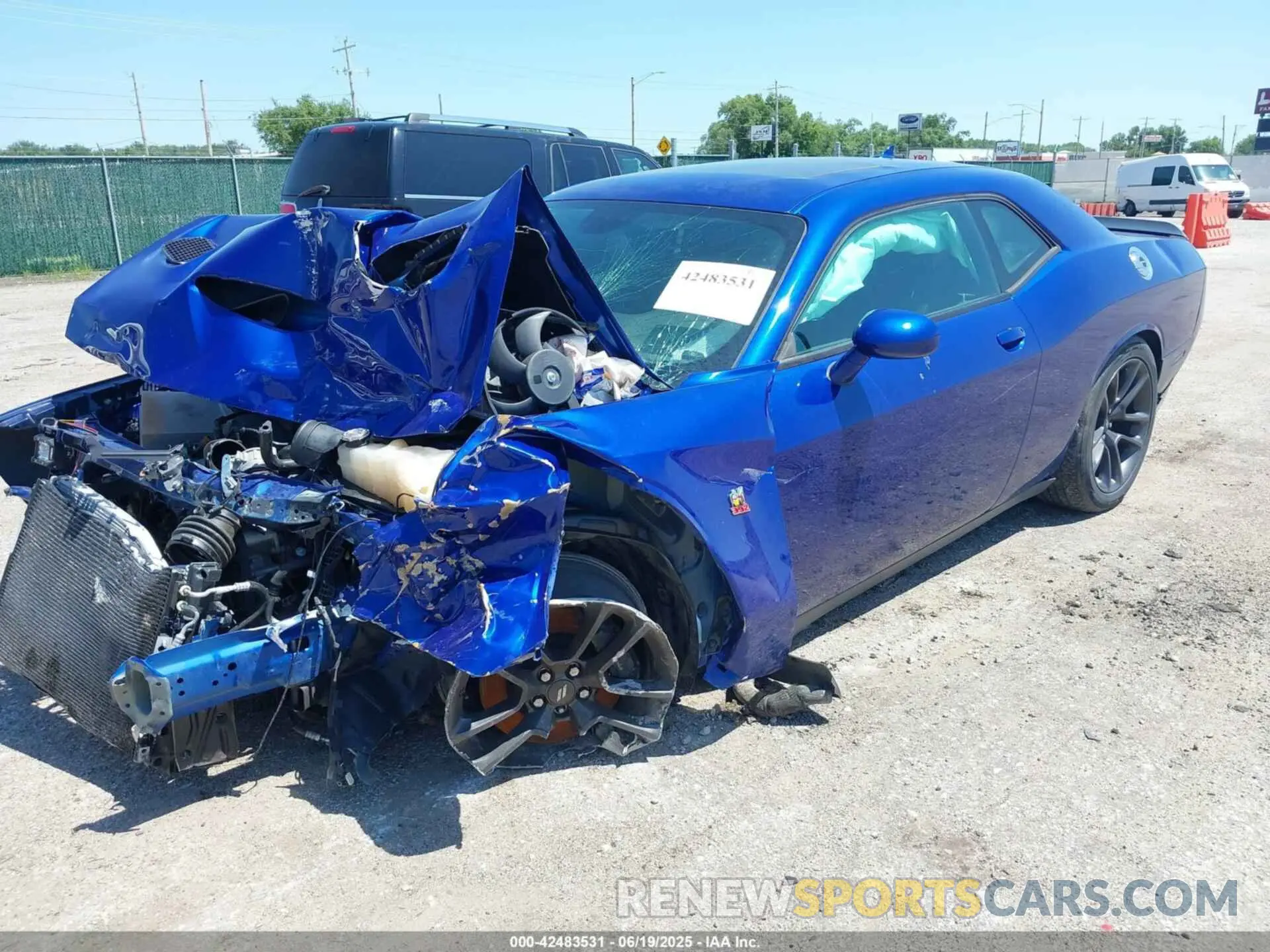 2 Photograph of a damaged car 2C3CDZFJ7MH502712 DODGE CHALLENGER 2021