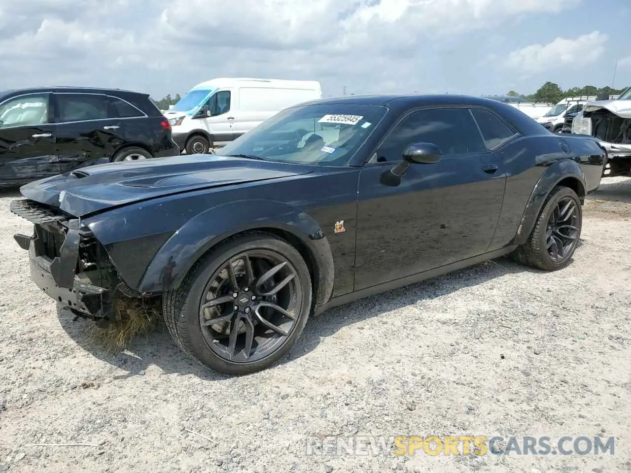 1 Photograph of a damaged car 2C3CDZFJ7MH623529 DODGE CHALLENGER 2021