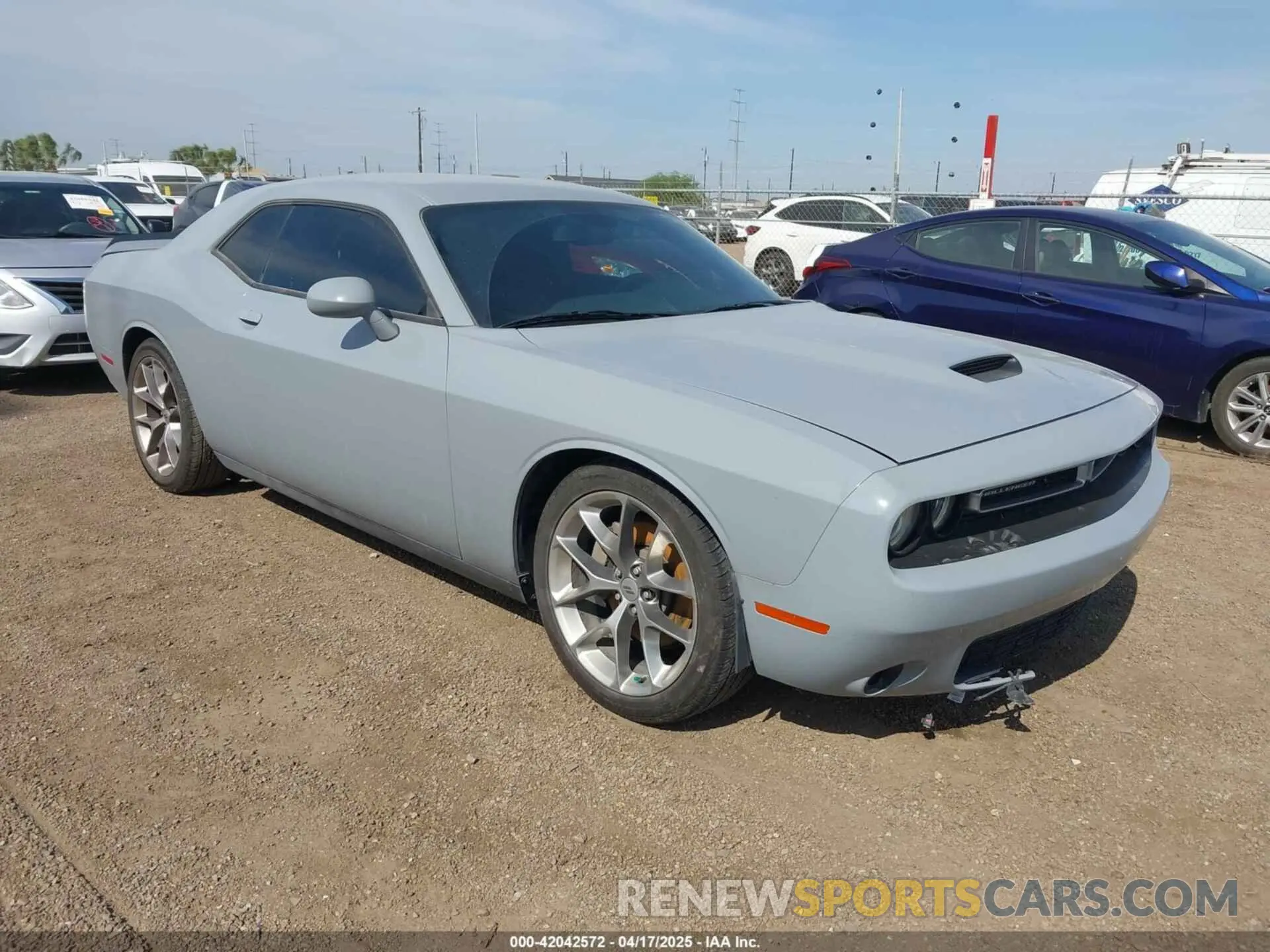1 Photograph of a damaged car 2C3CDZJG1MH660488 DODGE CHALLENGER 2021