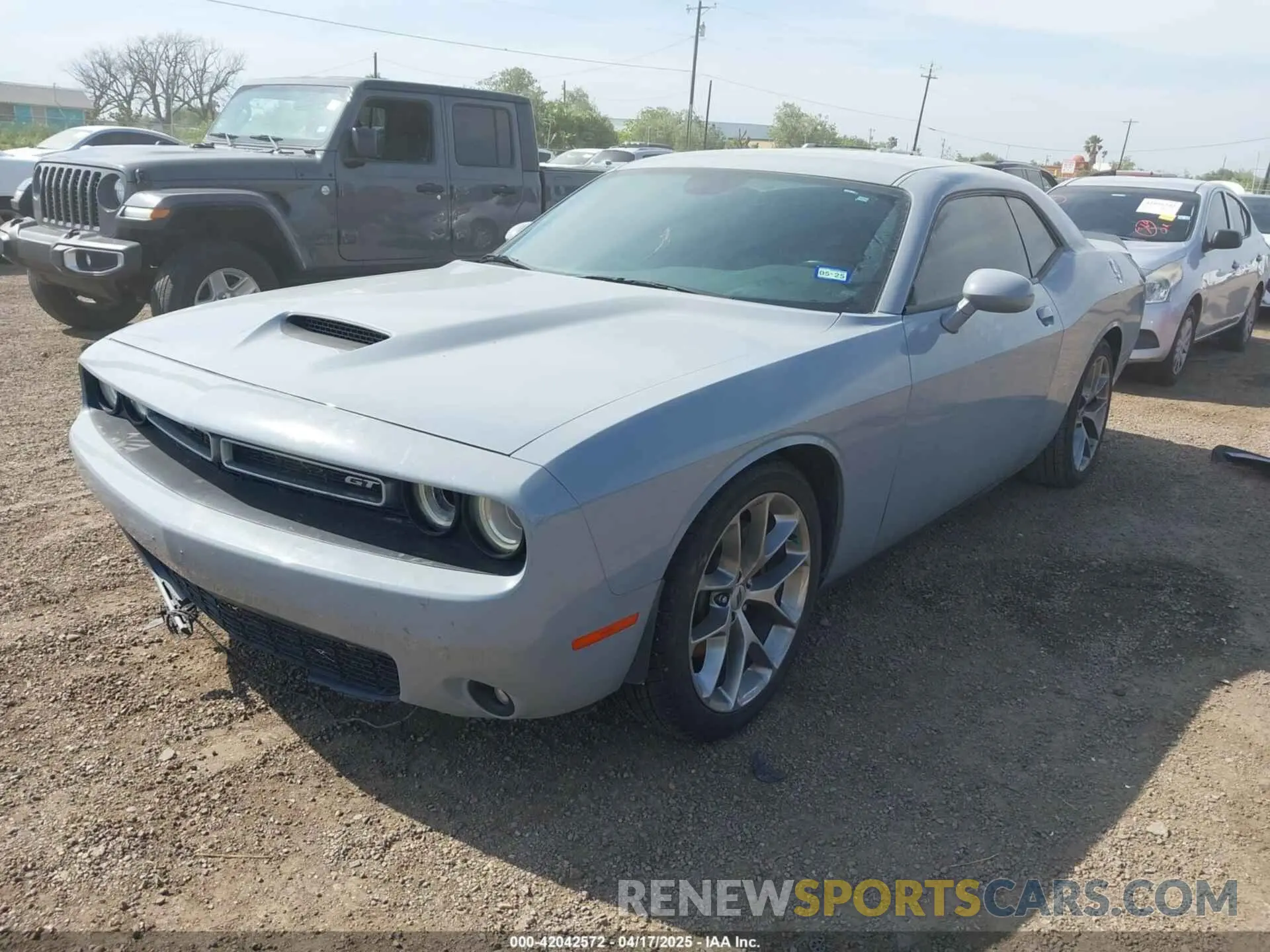 2 Photograph of a damaged car 2C3CDZJG1MH660488 DODGE CHALLENGER 2021