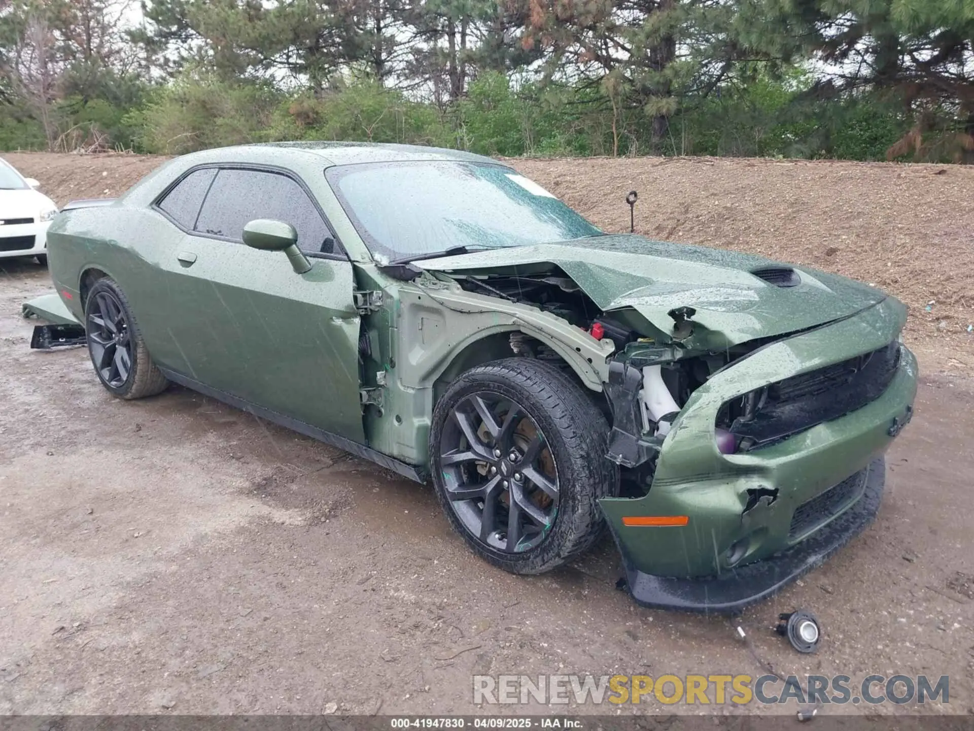 1 Photograph of a damaged car 2C3CDZJG5MH600276 DODGE CHALLENGER 2021