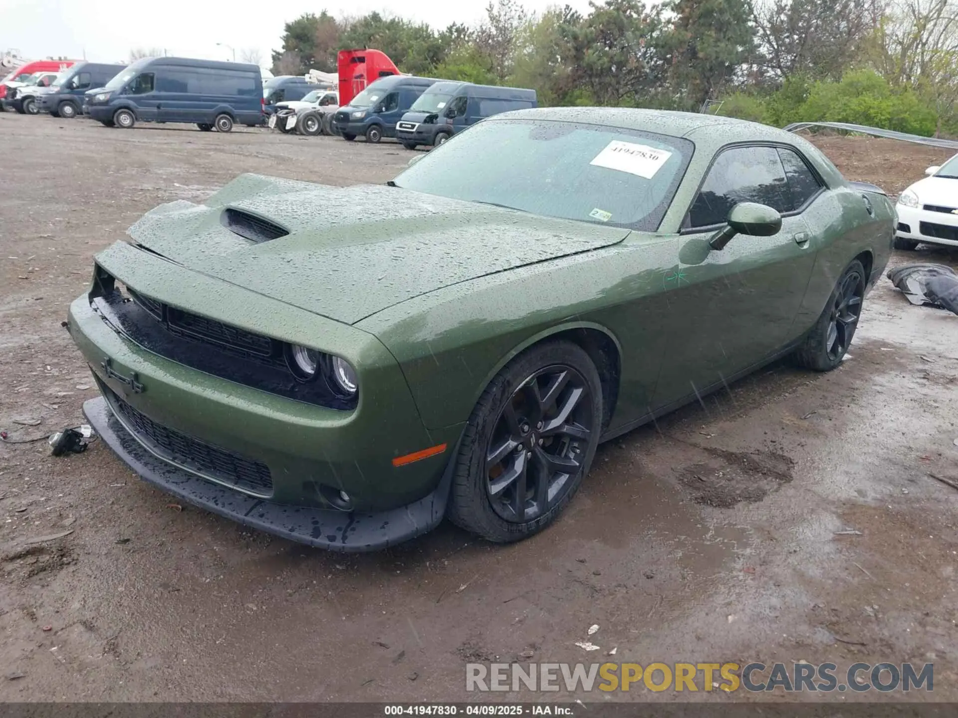 2 Photograph of a damaged car 2C3CDZJG5MH600276 DODGE CHALLENGER 2021