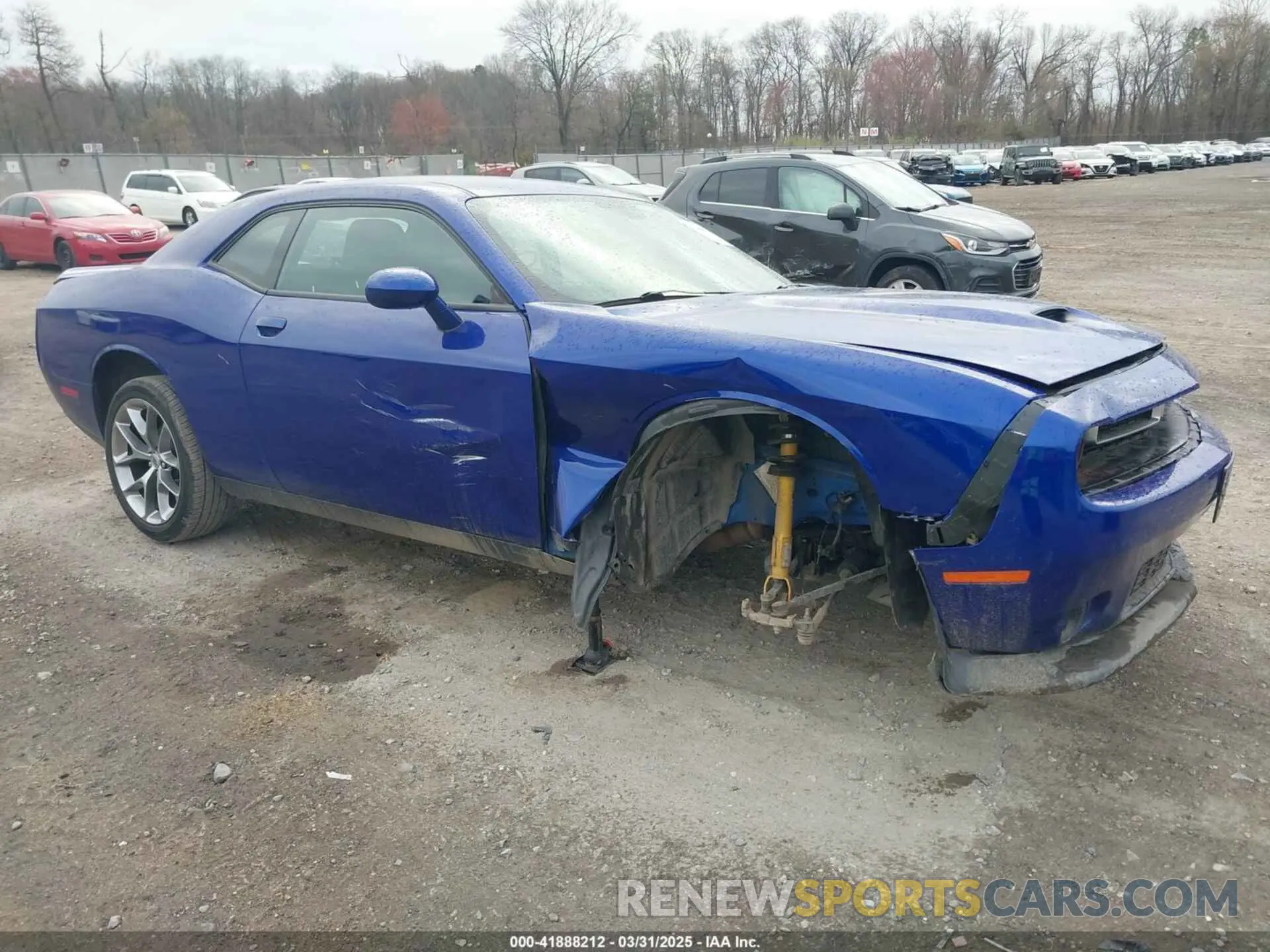 1 Photograph of a damaged car 2C3CDZJG5MH680730 DODGE CHALLENGER 2021