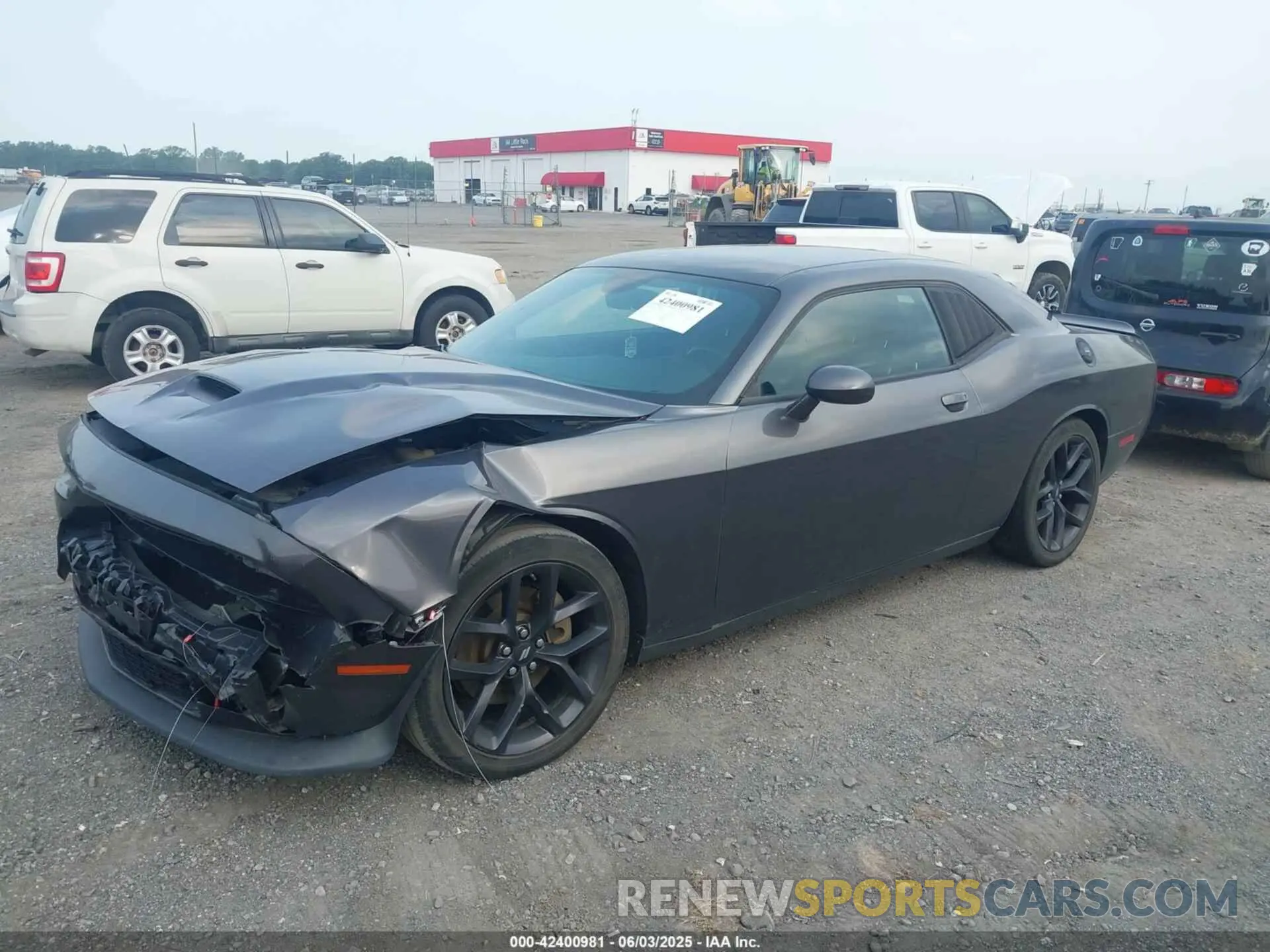 2 Photograph of a damaged car 2C3CDZJG6MH576750 DODGE CHALLENGER 2021