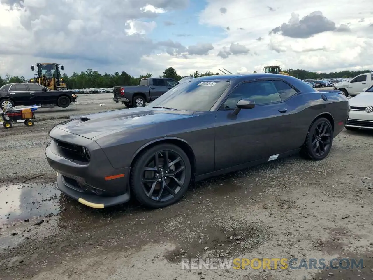 1 Photograph of a damaged car 2C3CDZJG9MH674185 DODGE CHALLENGER 2021