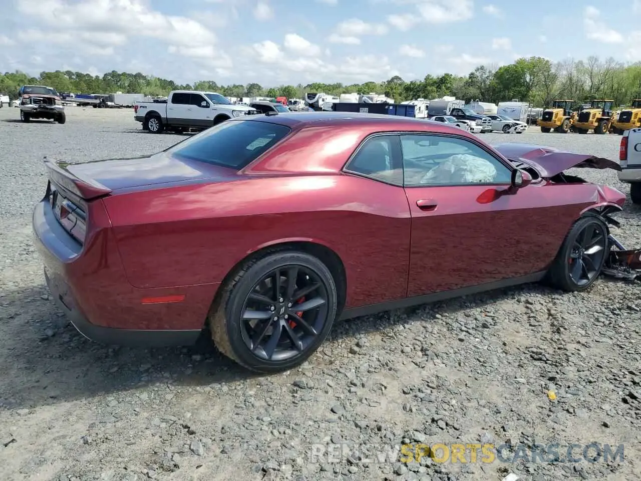 3 Photograph of a damaged car 2C3CDZJGXMH550636 DODGE CHALLENGER 2021