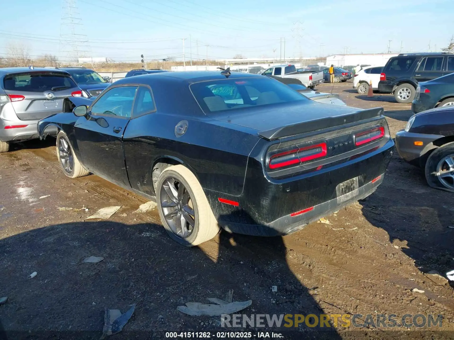 3 Photograph of a damaged car 2C3CDZKG4MH674514 DODGE CHALLENGER 2021