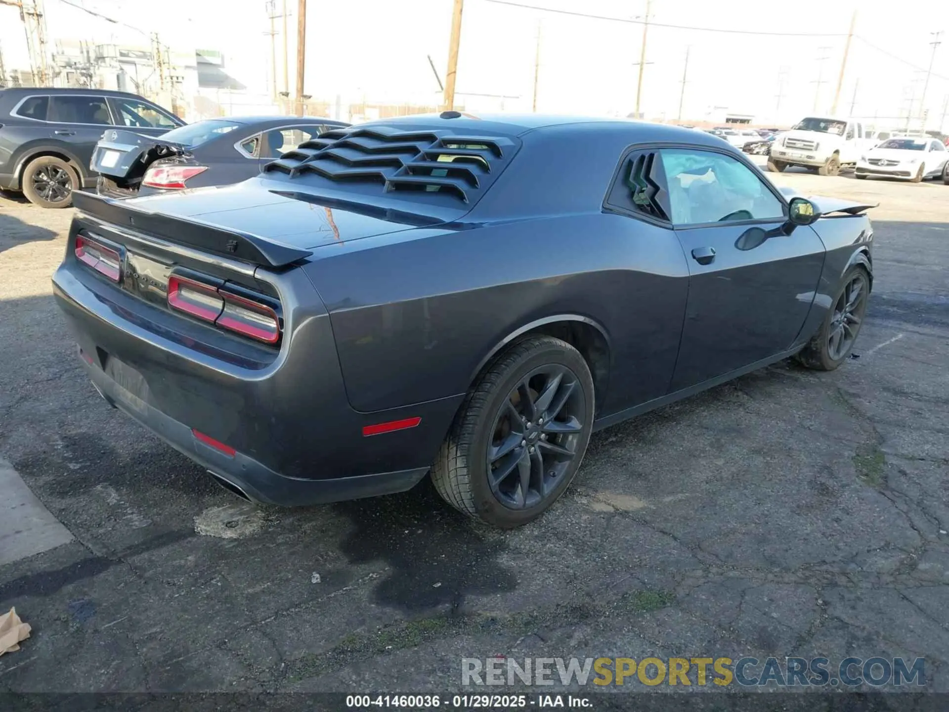 4 Photograph of a damaged car 2C3CDZKG4MH677574 DODGE CHALLENGER 2021