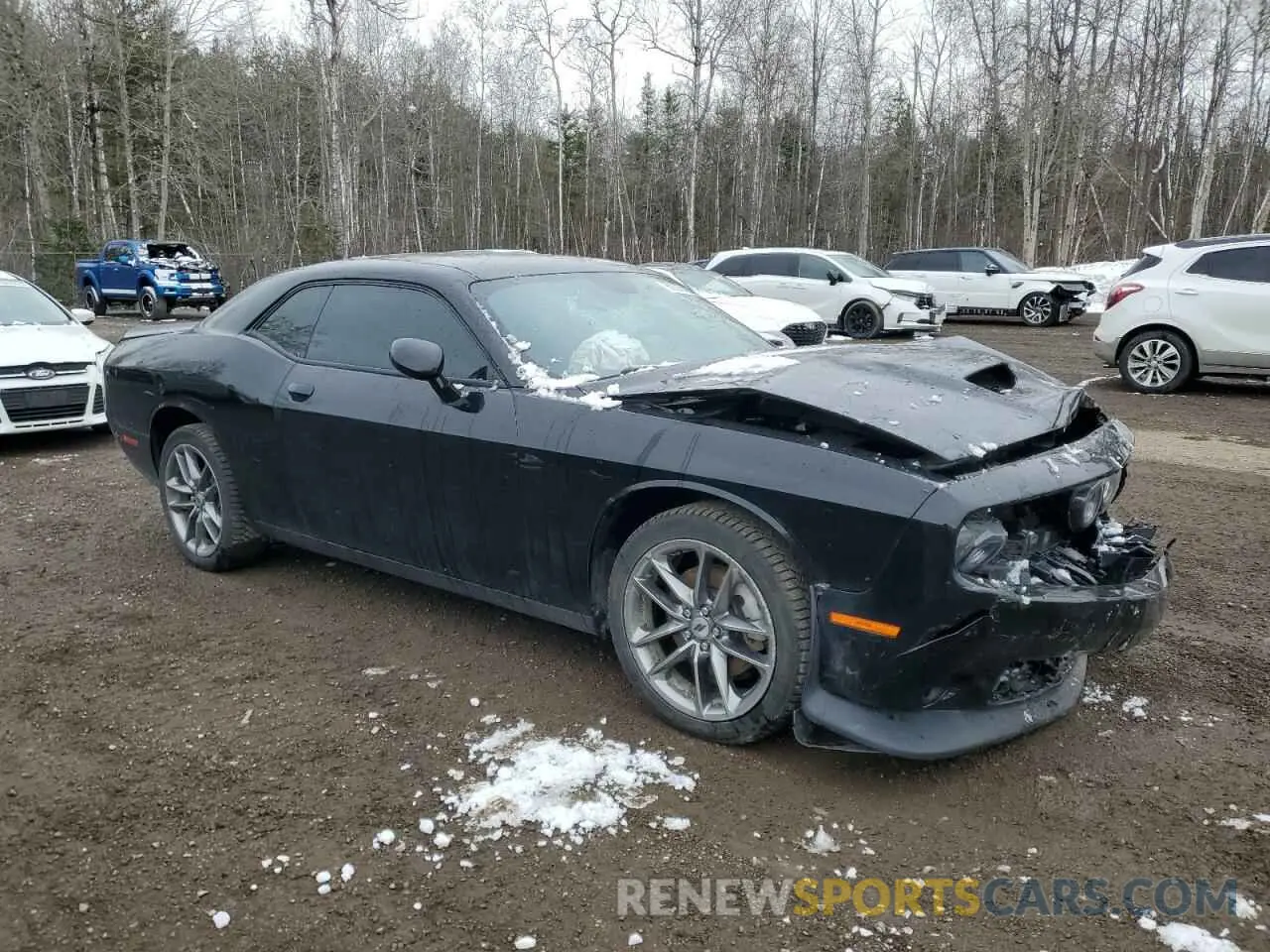 4 Photograph of a damaged car 2C3CDZKG7MH534215 DODGE CHALLENGER 2021