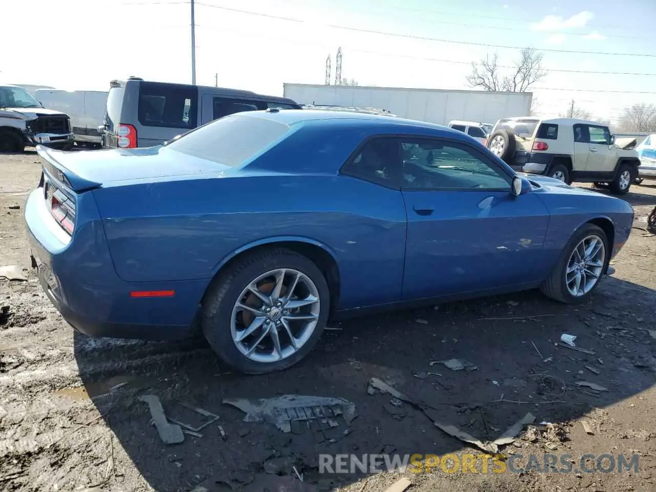3 Photograph of a damaged car 2C3CDZKG8MH552867 DODGE CHALLENGER 2021