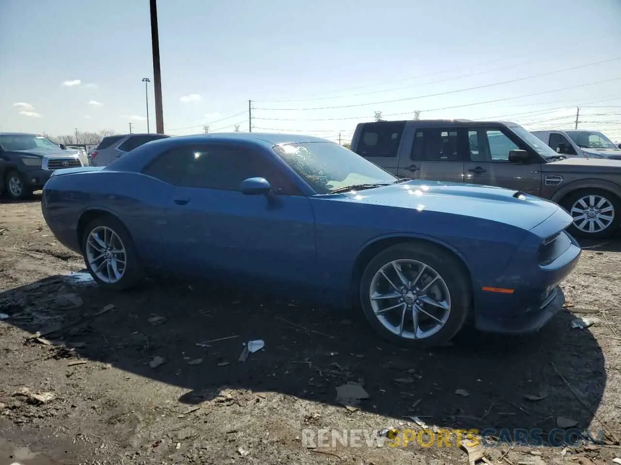 4 Photograph of a damaged car 2C3CDZKG8MH552867 DODGE CHALLENGER 2021