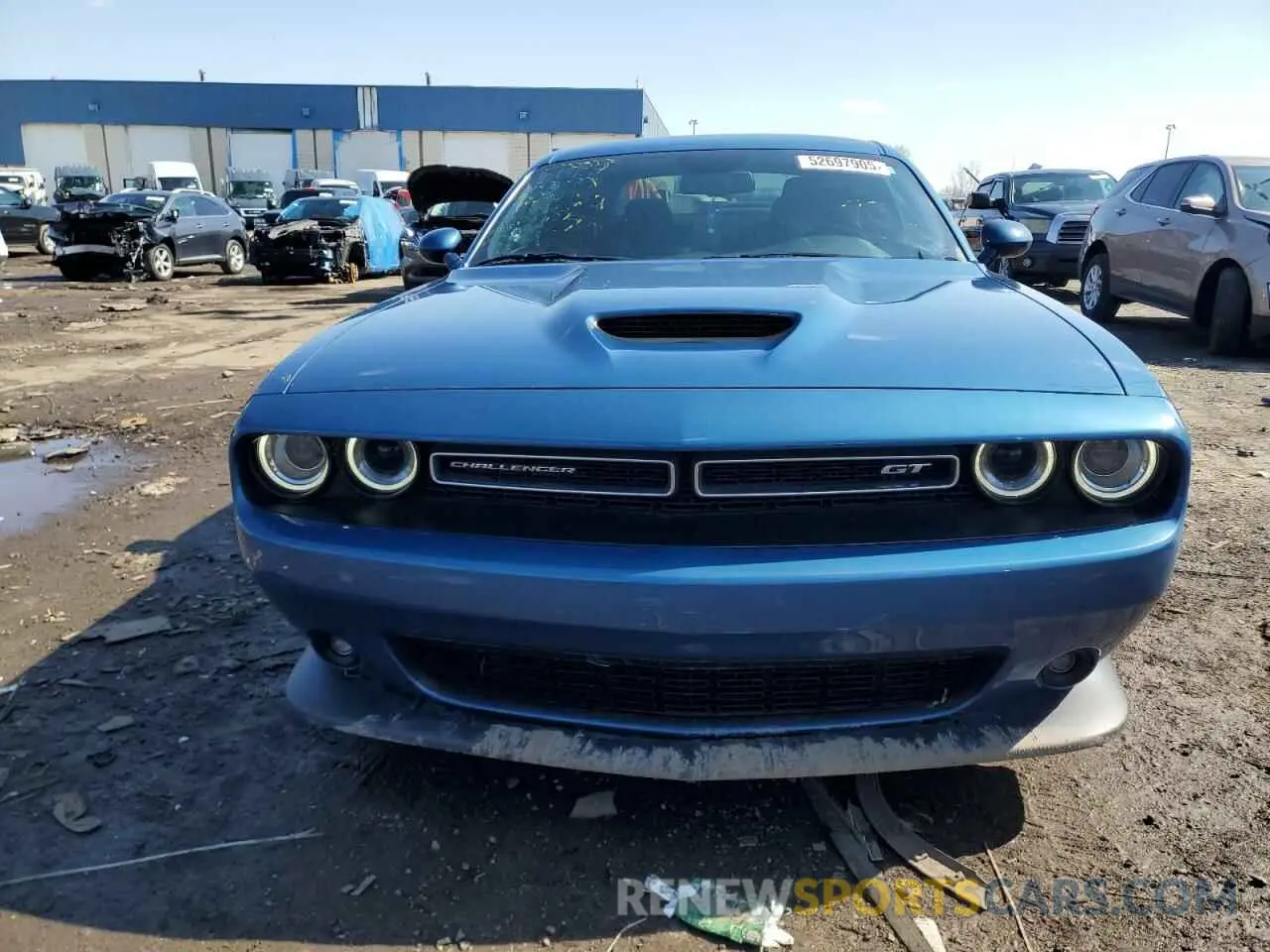 5 Photograph of a damaged car 2C3CDZKG8MH552867 DODGE CHALLENGER 2021