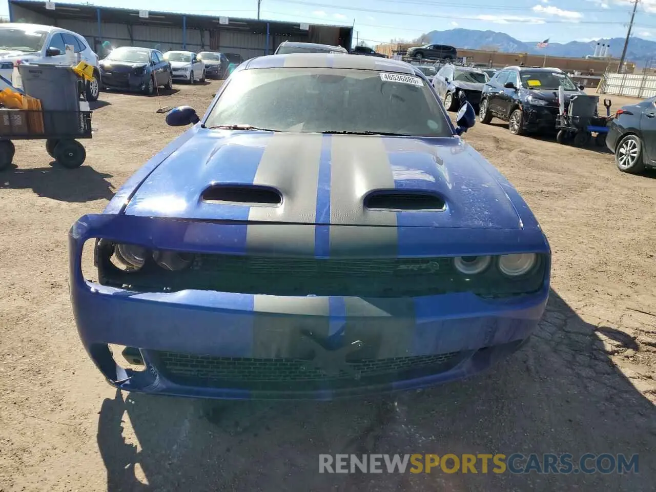 5 Photograph of a damaged car 2C3CDZL94MH507960 DODGE CHALLENGER 2021