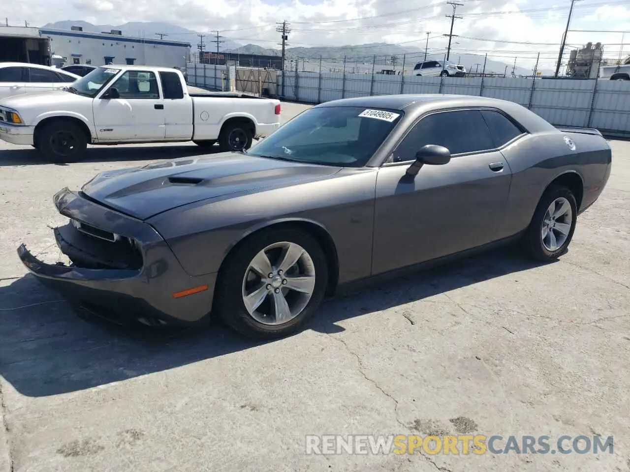 1 Photograph of a damaged car 2C3CDZAG0NH112970 DODGE CHALLENGER 2022