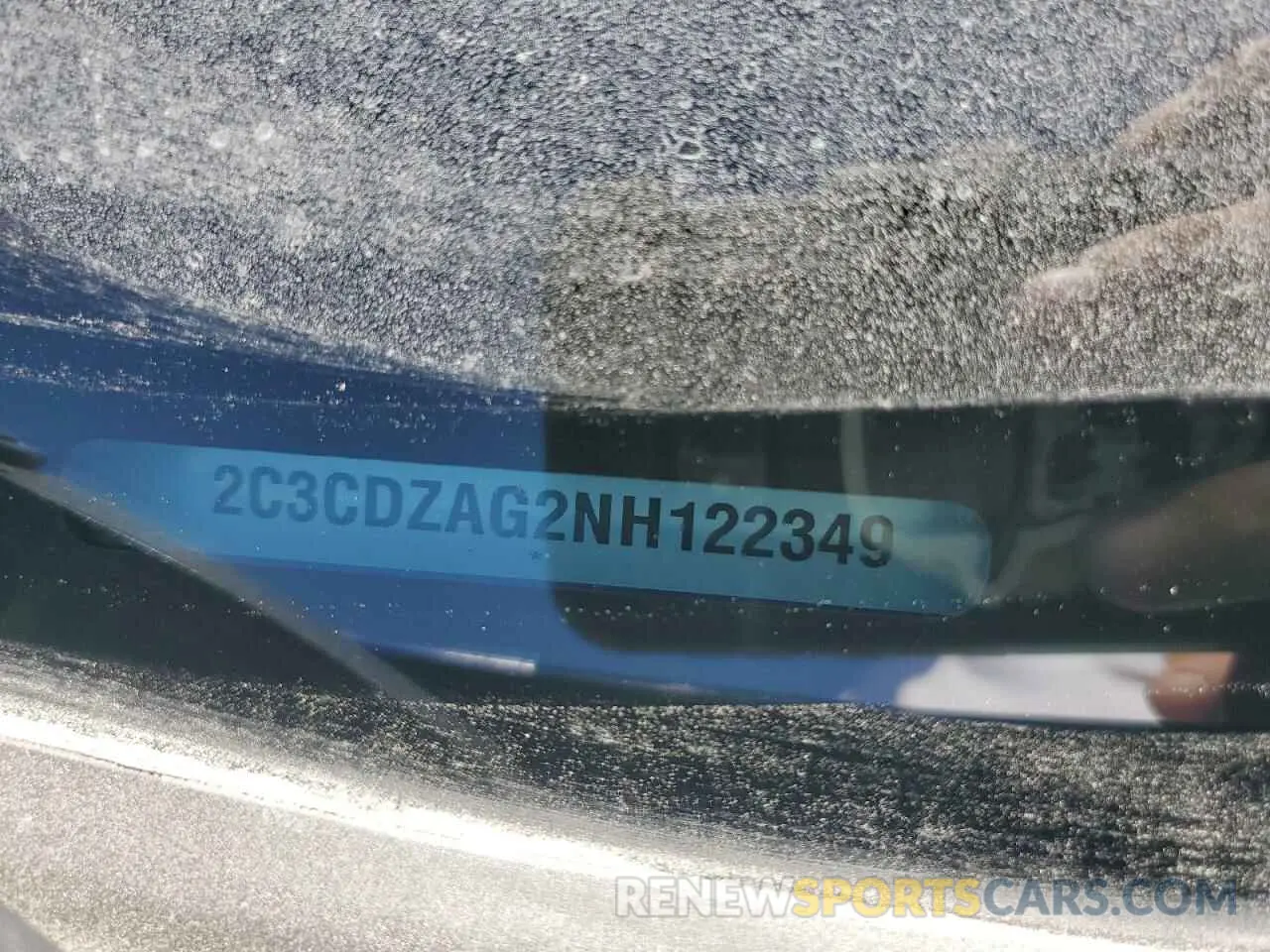 14 Photograph of a damaged car 2C3CDZAG2NH122349 DODGE CHALLENGER 2022