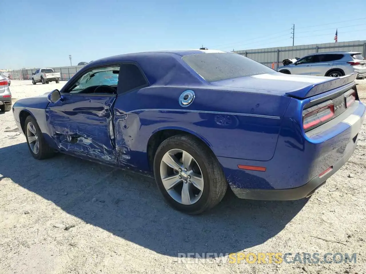 2 Photograph of a damaged car 2C3CDZAG2NH122349 DODGE CHALLENGER 2022