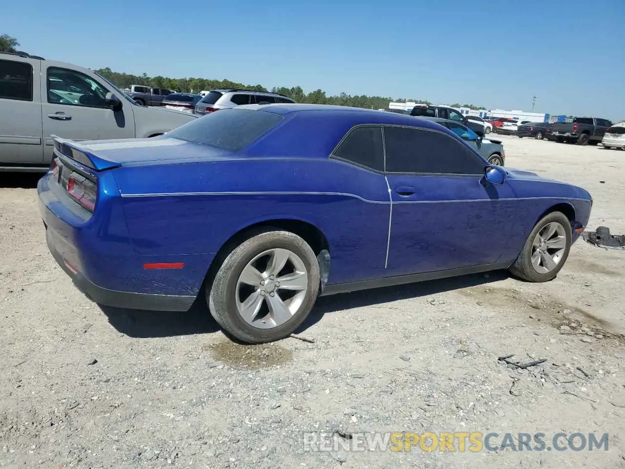 3 Photograph of a damaged car 2C3CDZAG2NH122349 DODGE CHALLENGER 2022