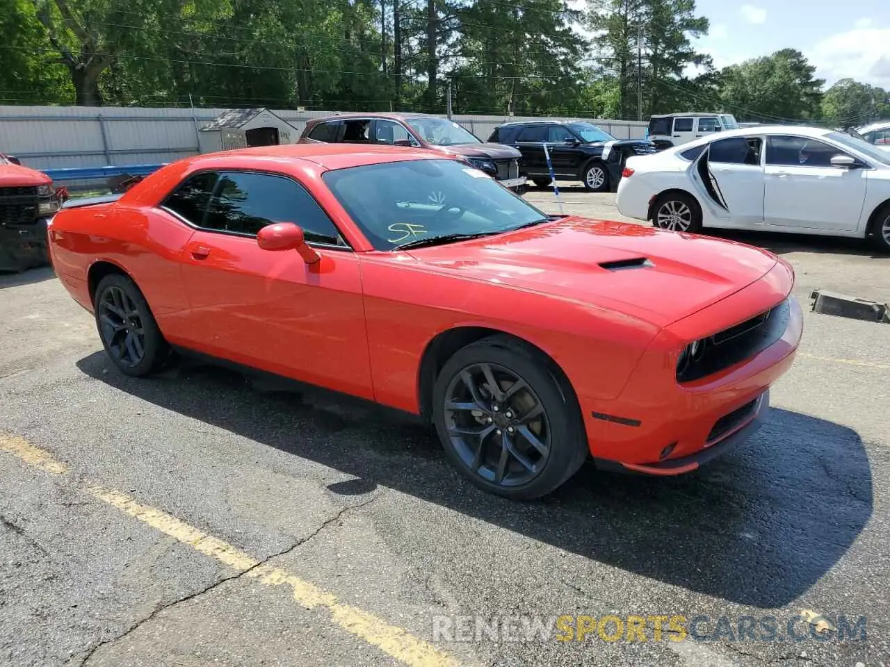 4 Photograph of a damaged car 2C3CDZAG2NH122447 DODGE CHALLENGER 2022