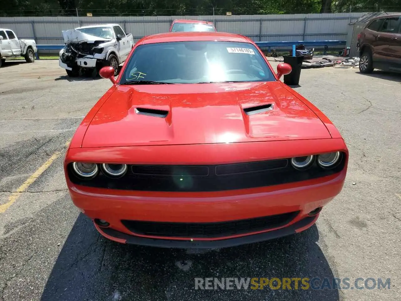 5 Photograph of a damaged car 2C3CDZAG2NH122447 DODGE CHALLENGER 2022