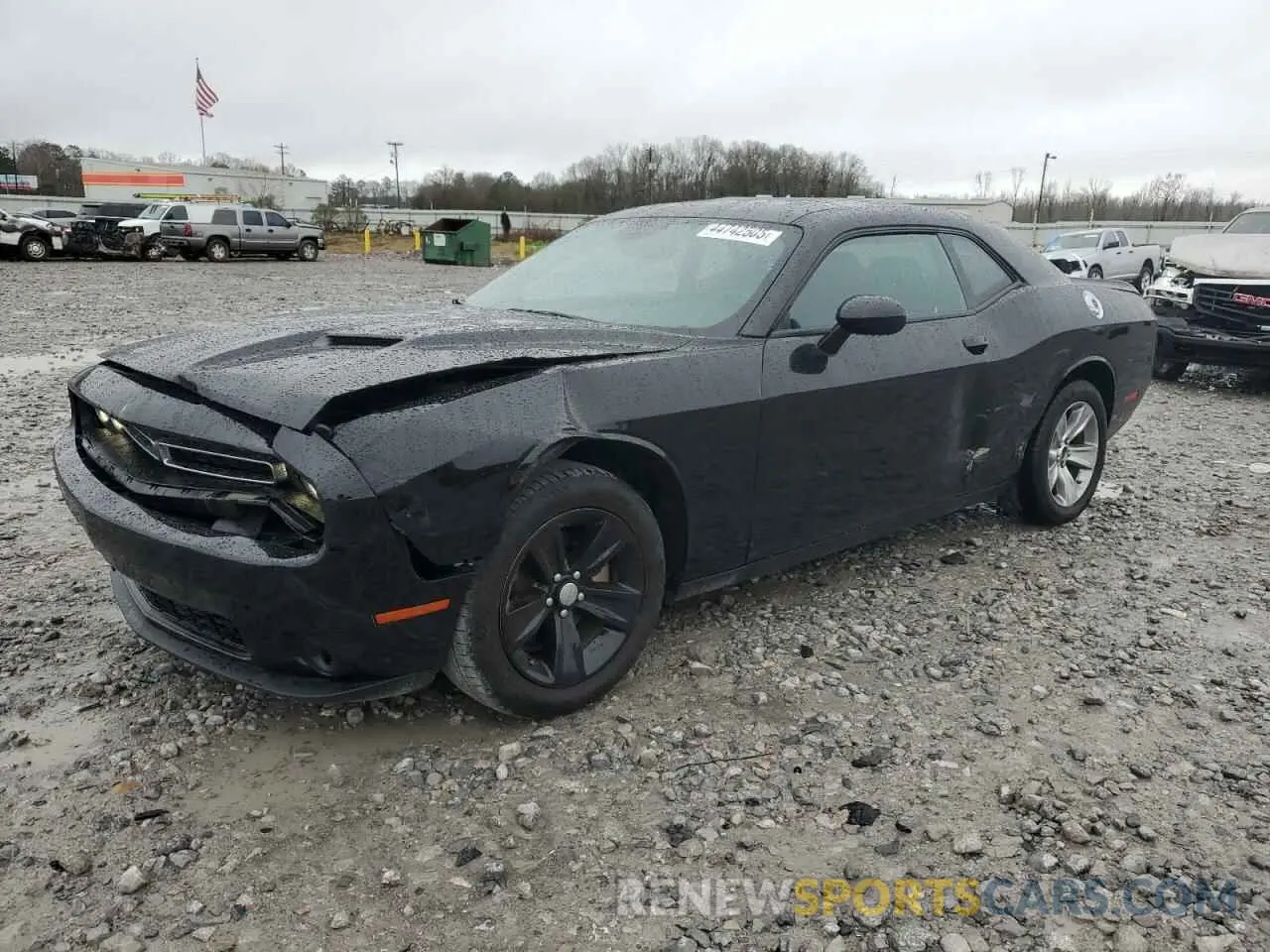 1 Photograph of a damaged car 2C3CDZAG2NH211516 DODGE CHALLENGER 2022