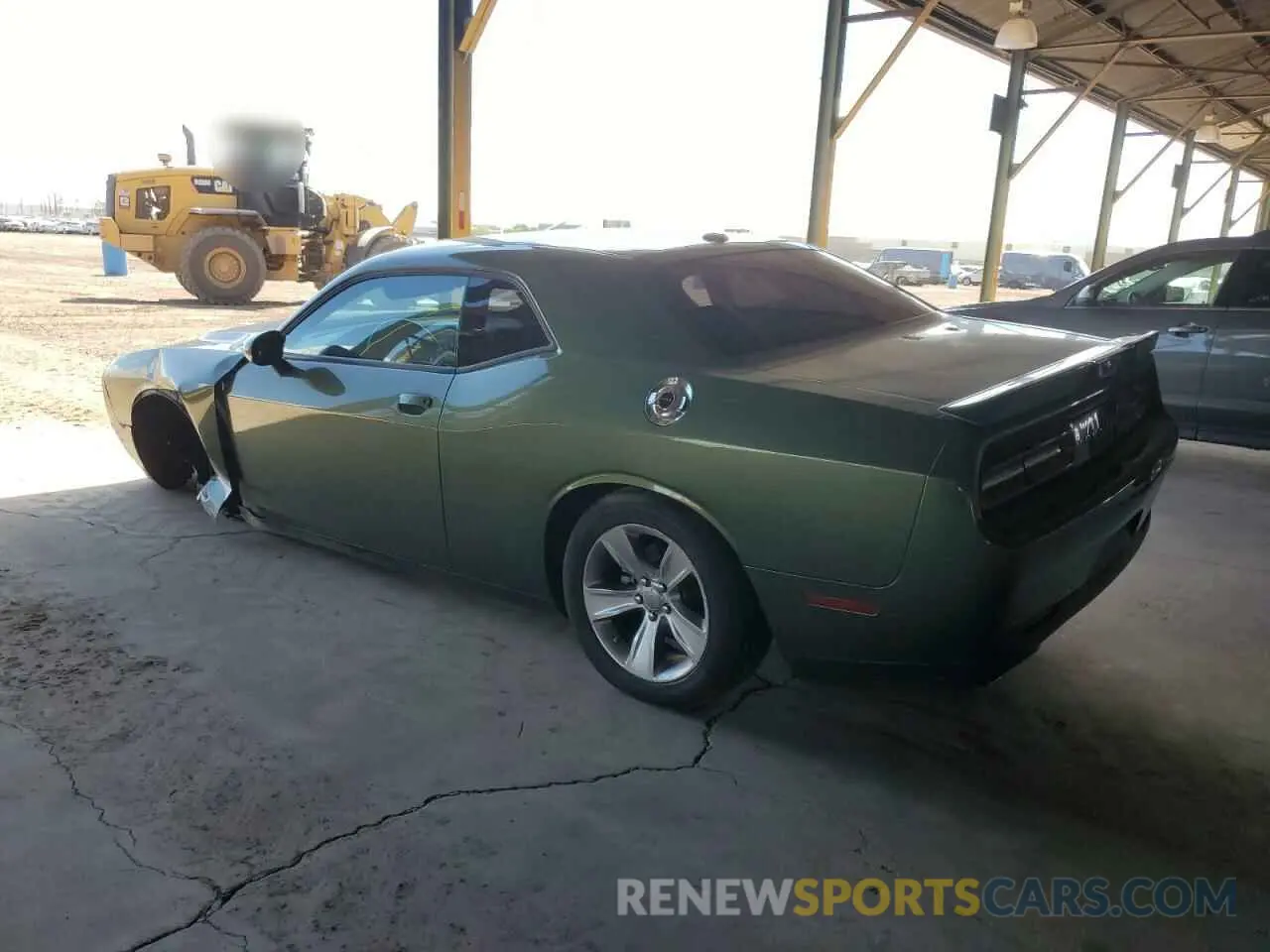 2 Photograph of a damaged car 2C3CDZAG3NH144148 DODGE CHALLENGER 2022