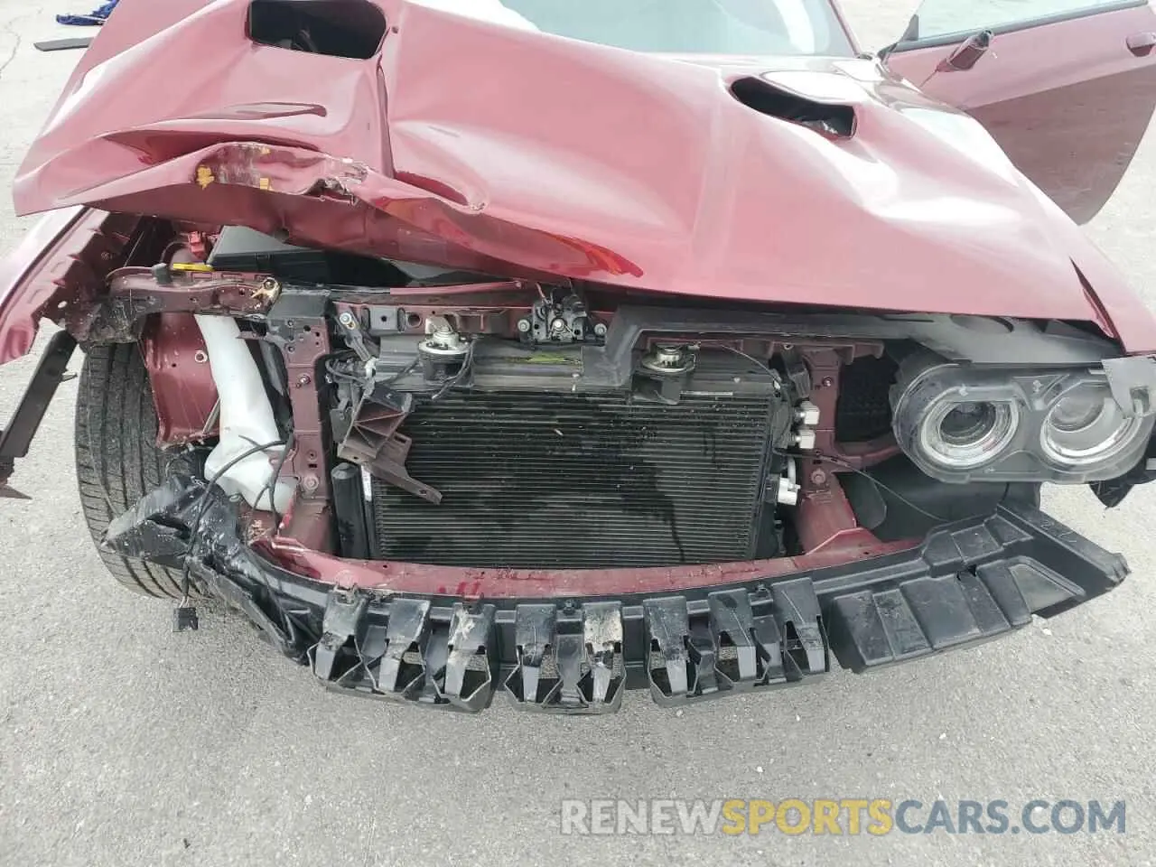 11 Photograph of a damaged car 2C3CDZAG3NH165016 DODGE CHALLENGER 2022