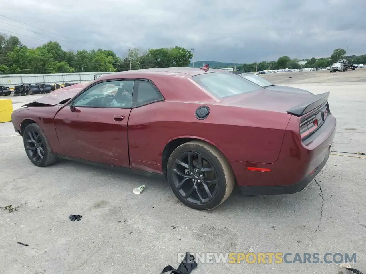2 Photograph of a damaged car 2C3CDZAG3NH165016 DODGE CHALLENGER 2022