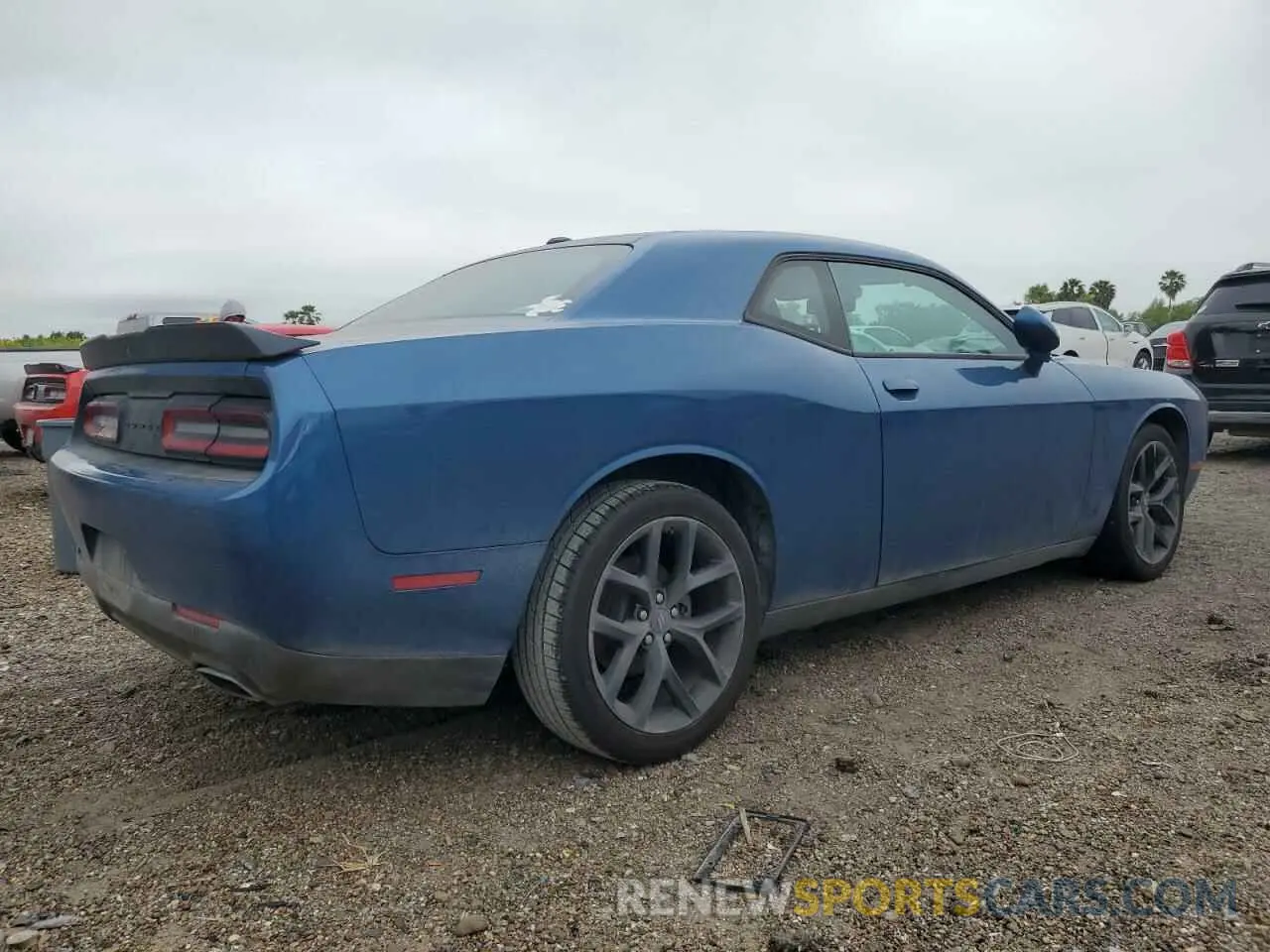 3 Photograph of a damaged car 2C3CDZAG4NH195268 DODGE CHALLENGER 2022