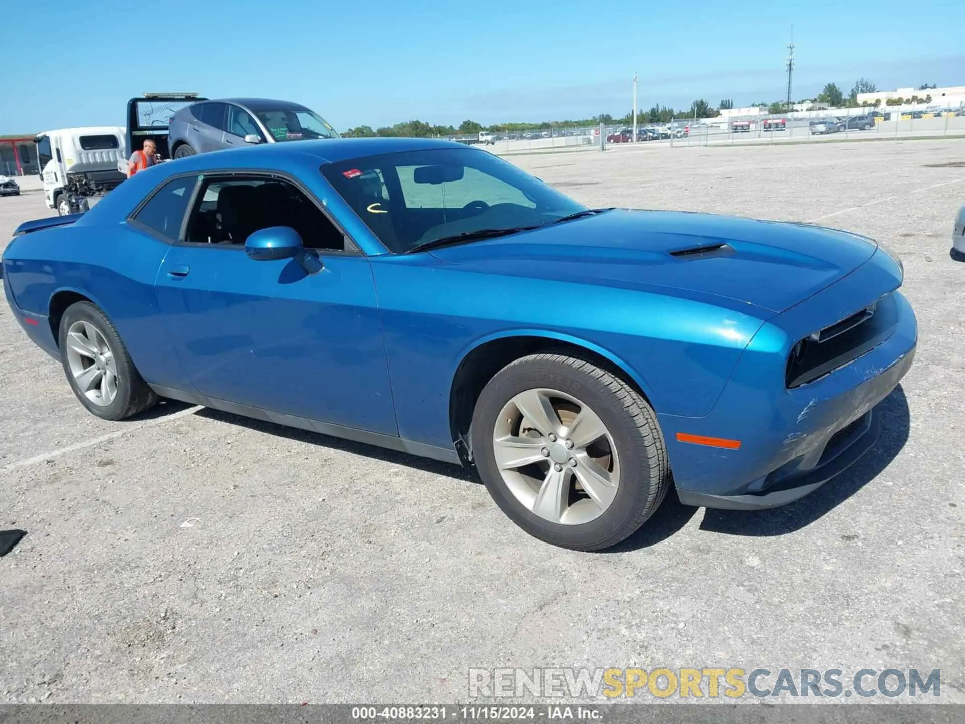 1 Photograph of a damaged car 2C3CDZAG4NH223554 DODGE CHALLENGER 2022