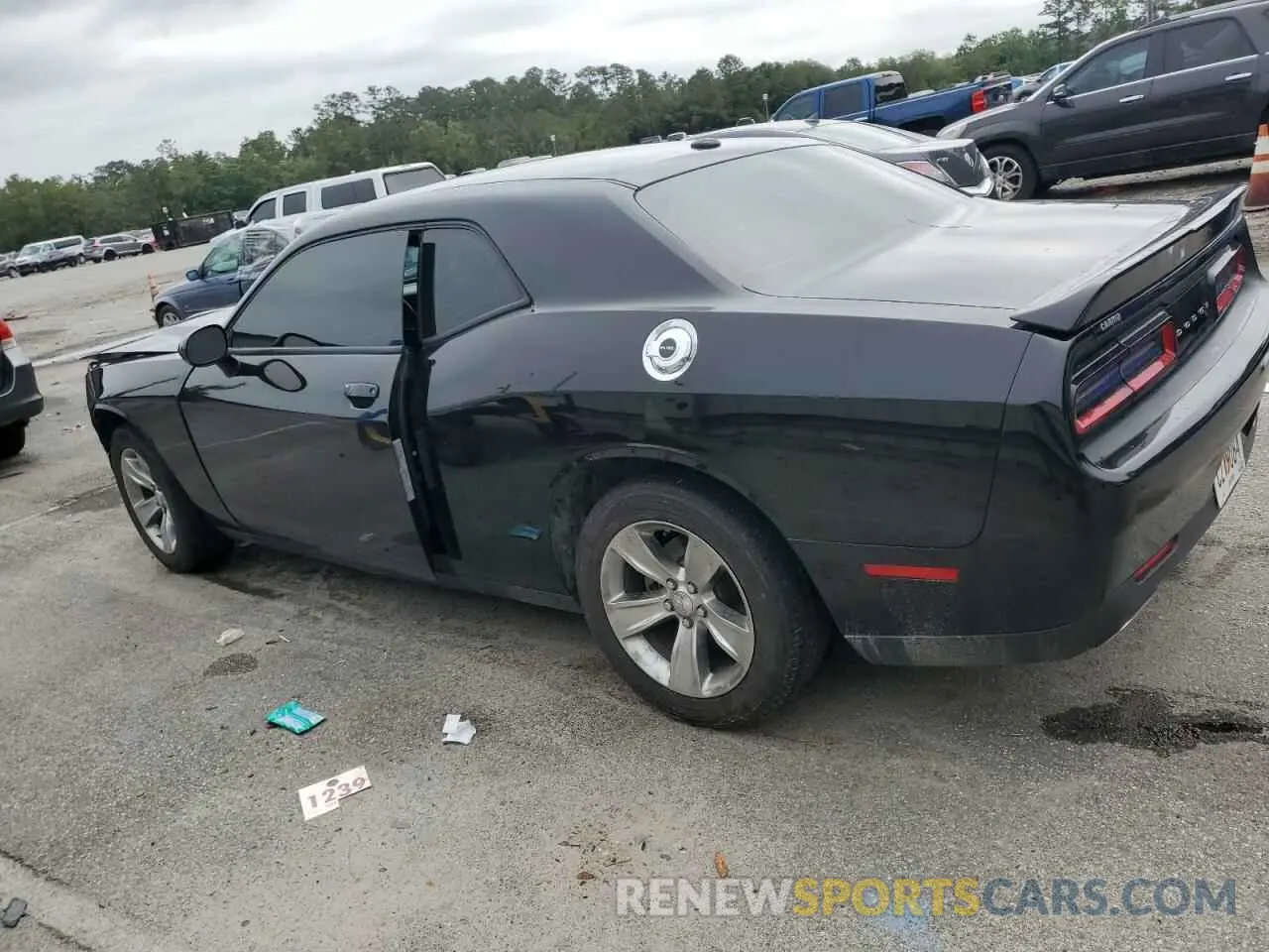 2 Photograph of a damaged car 2C3CDZAG5NH103312 DODGE CHALLENGER 2022