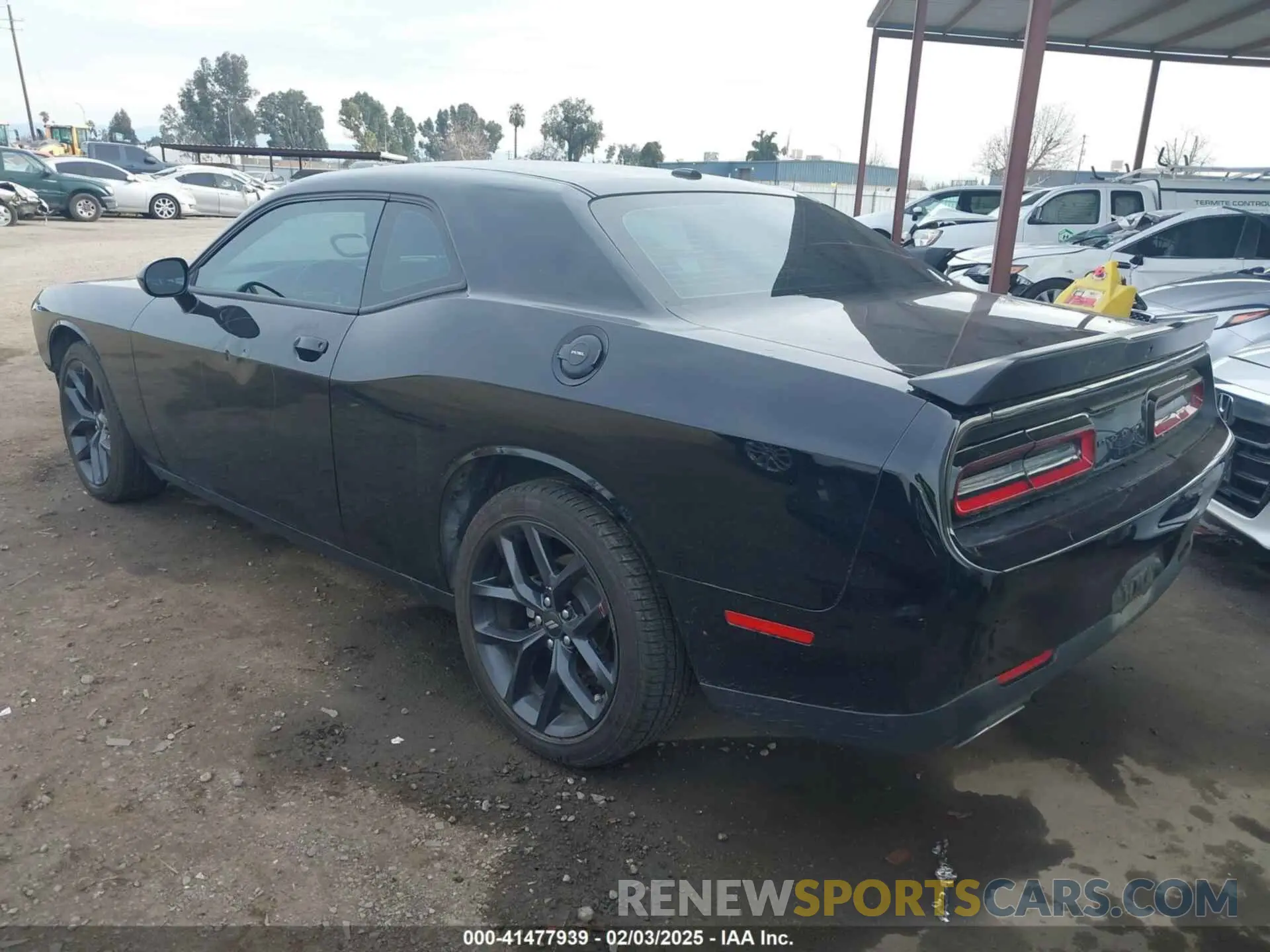 3 Photograph of a damaged car 2C3CDZAG5NH151666 DODGE CHALLENGER 2022