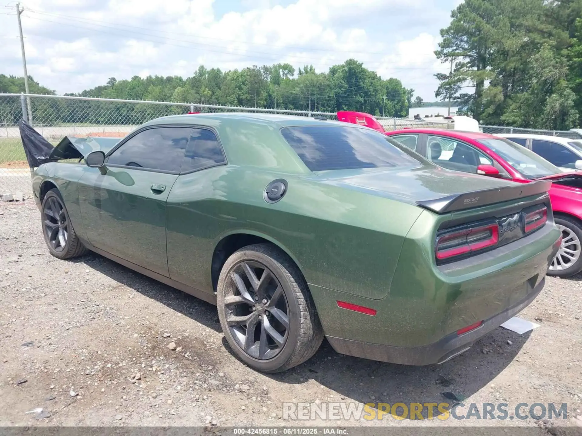 3 Photograph of a damaged car 2C3CDZAG5NH188068 DODGE CHALLENGER 2022