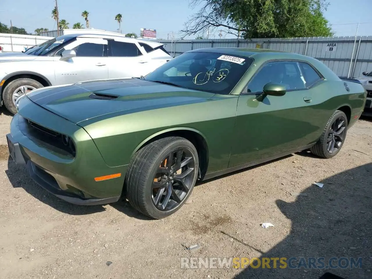1 Photograph of a damaged car 2C3CDZAG5NH207203 DODGE CHALLENGER 2022