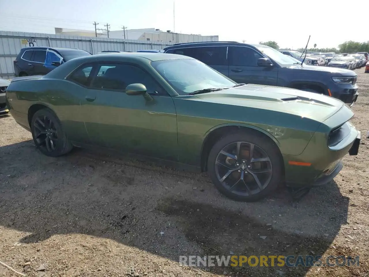 4 Photograph of a damaged car 2C3CDZAG5NH207203 DODGE CHALLENGER 2022