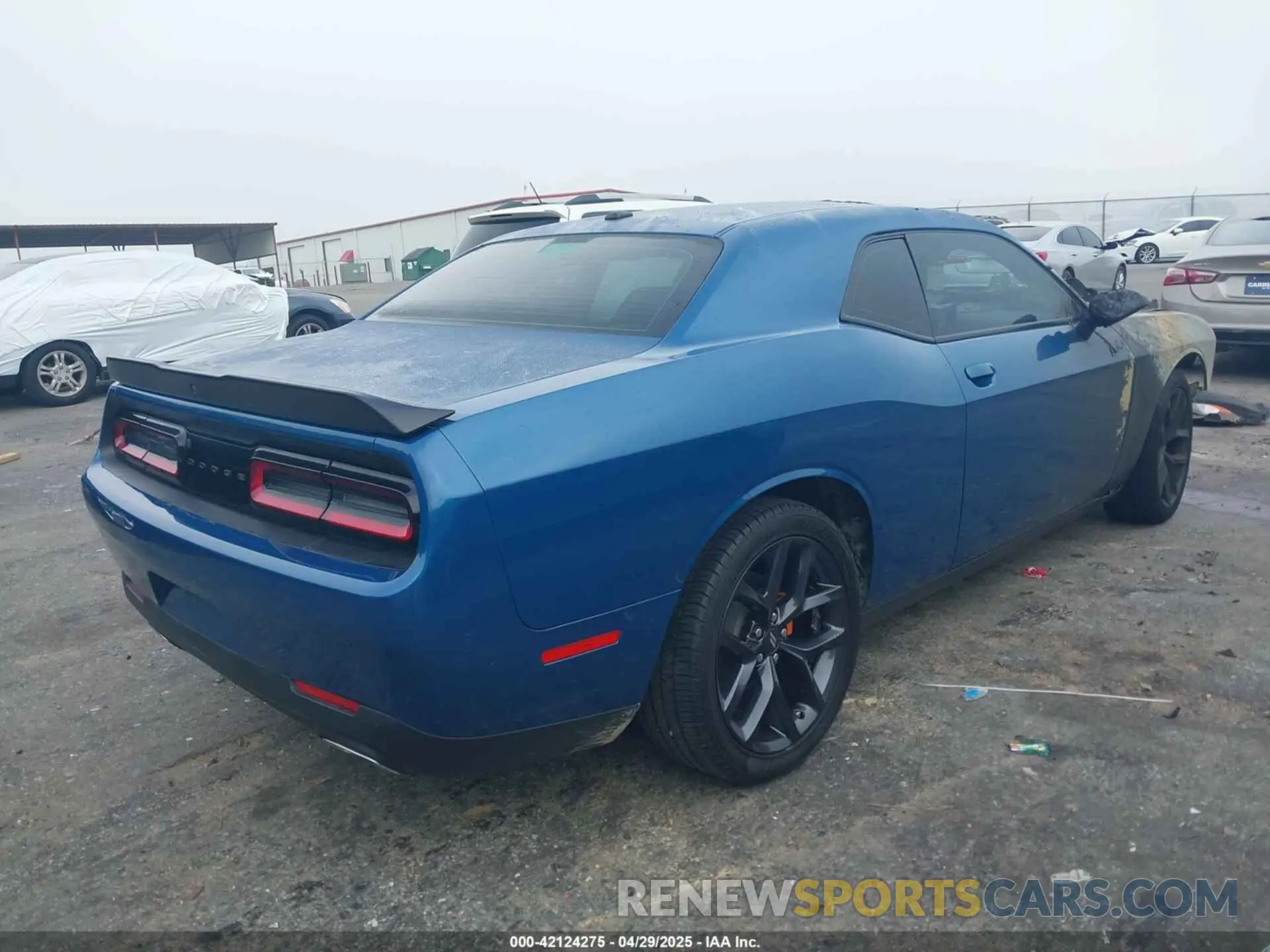 4 Photograph of a damaged car 2C3CDZAG5NH257521 DODGE CHALLENGER 2022