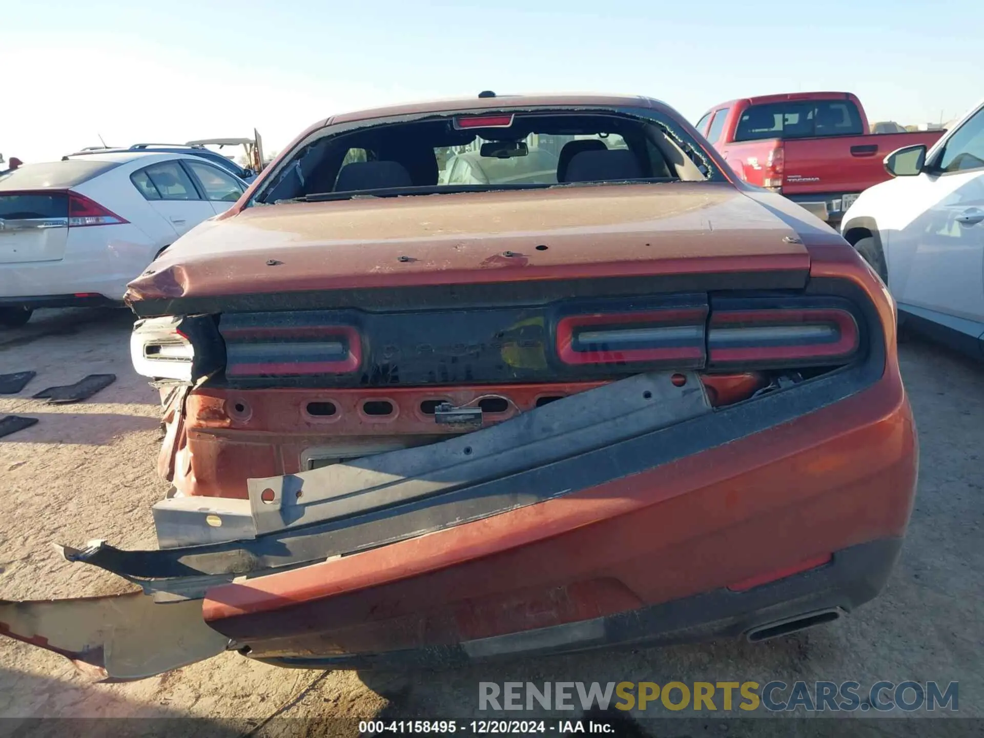 16 Photograph of a damaged car 2C3CDZAG6NH137789 DODGE CHALLENGER 2022