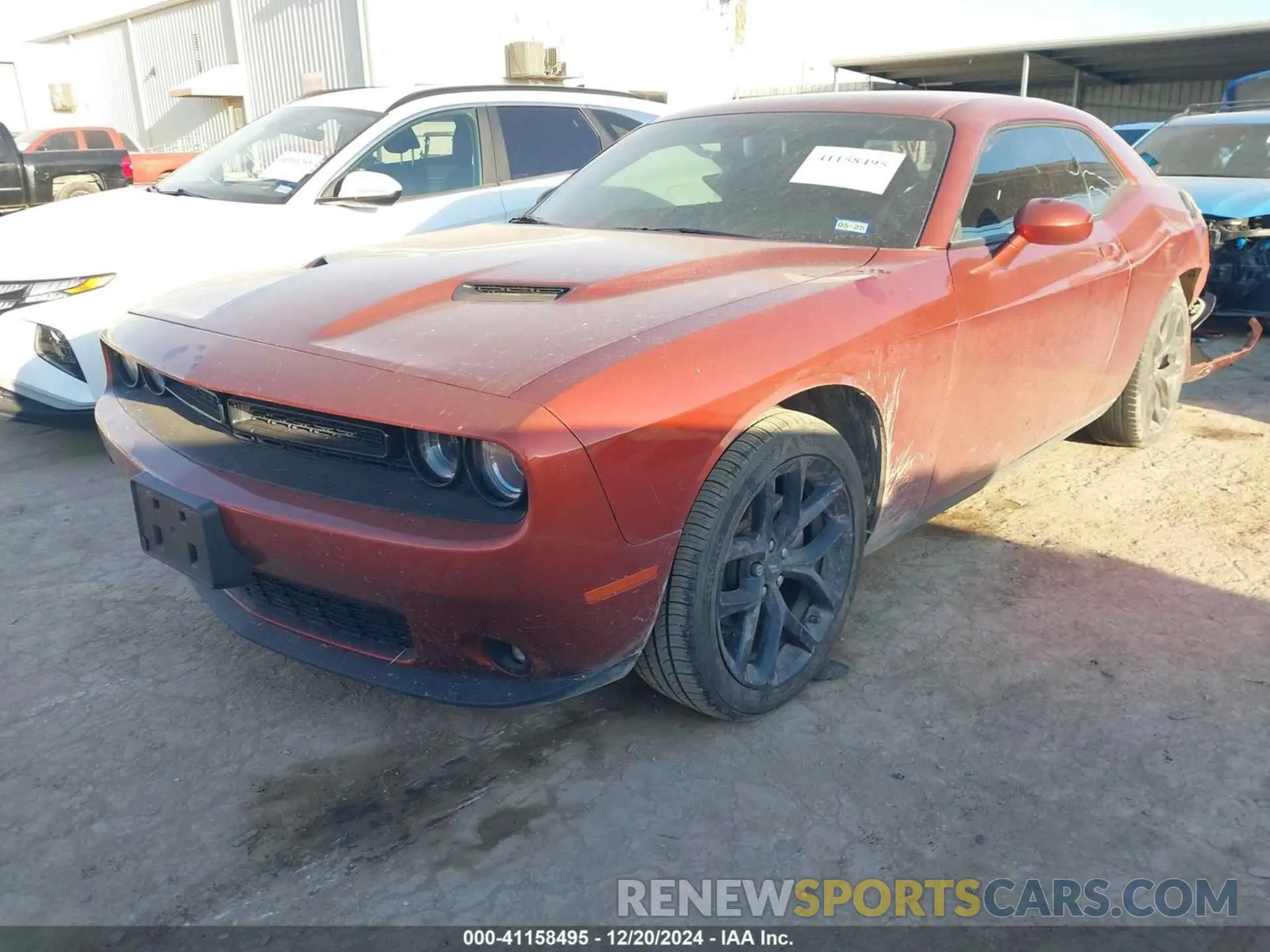 2 Photograph of a damaged car 2C3CDZAG6NH137789 DODGE CHALLENGER 2022