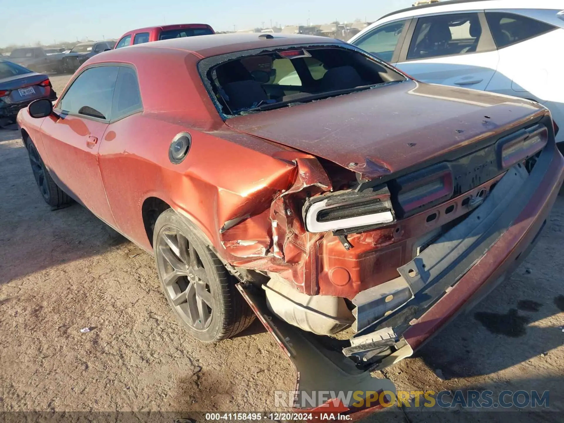 3 Photograph of a damaged car 2C3CDZAG6NH137789 DODGE CHALLENGER 2022