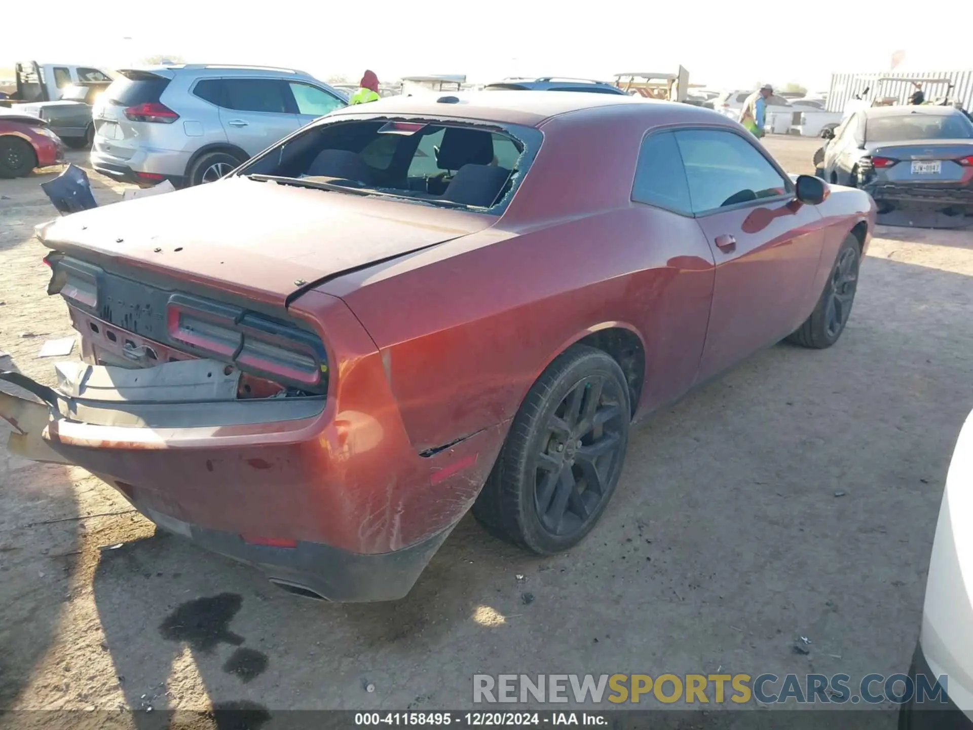 4 Photograph of a damaged car 2C3CDZAG6NH137789 DODGE CHALLENGER 2022
