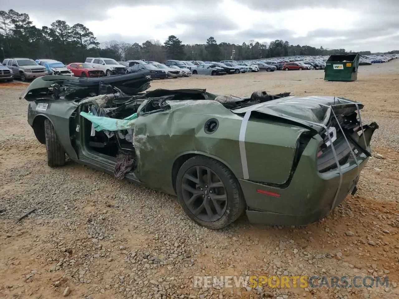 2 Photograph of a damaged car 2C3CDZAG6NH212359 DODGE CHALLENGER 2022
