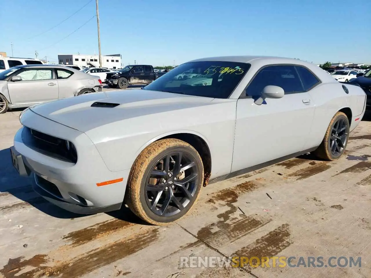 1 Photograph of a damaged car 2C3CDZAG7NH151460 DODGE CHALLENGER 2022