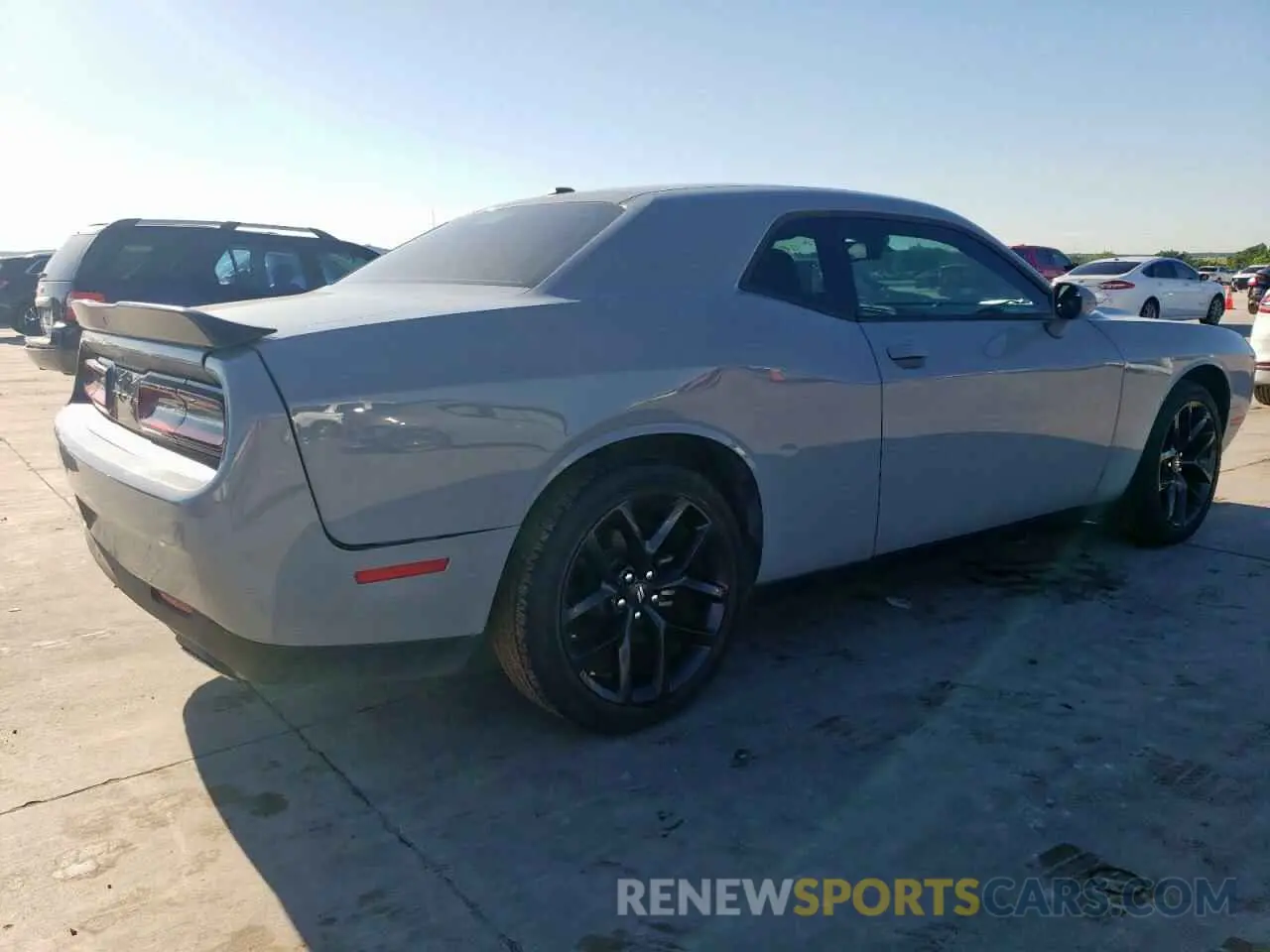 3 Photograph of a damaged car 2C3CDZAG7NH151460 DODGE CHALLENGER 2022