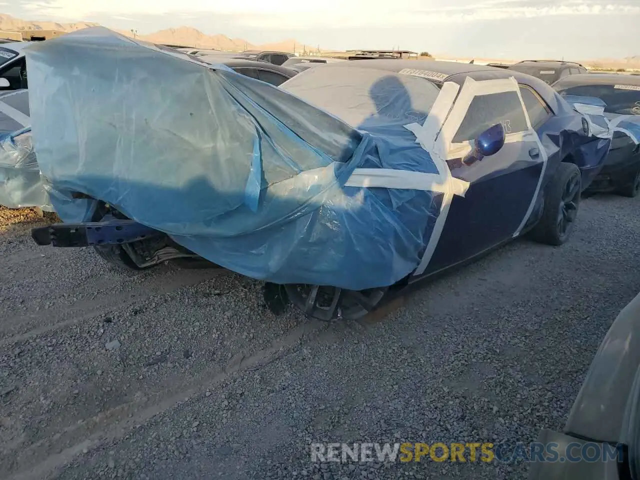1 Photograph of a damaged car 2C3CDZAG8NH122324 DODGE CHALLENGER 2022