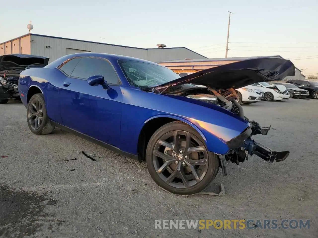 4 Photograph of a damaged car 2C3CDZAG8NH122324 DODGE CHALLENGER 2022