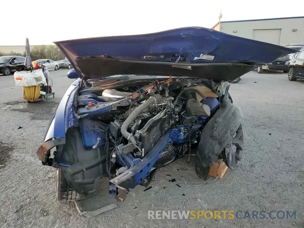 5 Photograph of a damaged car 2C3CDZAG8NH122324 DODGE CHALLENGER 2022