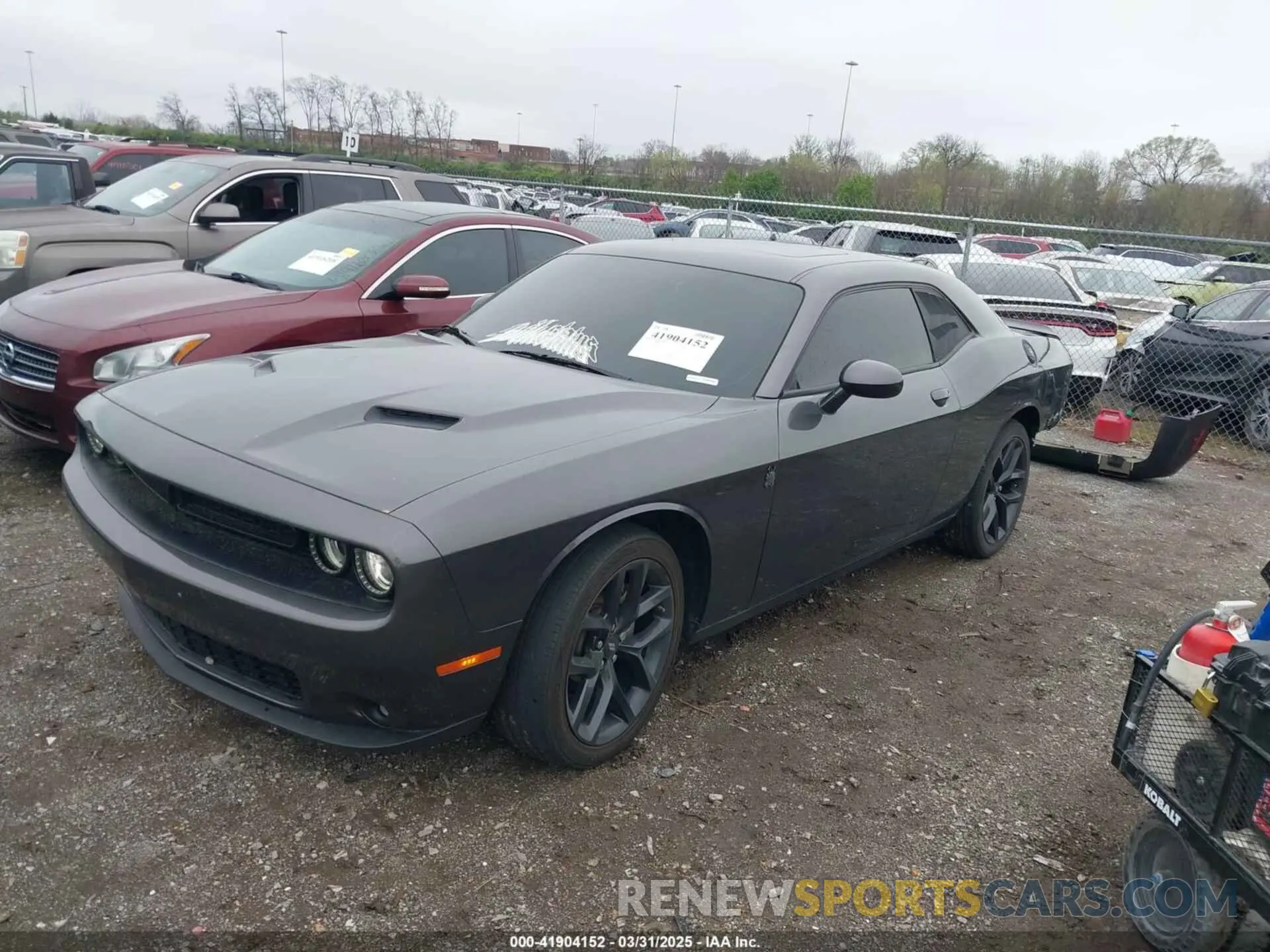 2 Photograph of a damaged car 2C3CDZAG8NH148969 DODGE CHALLENGER 2022