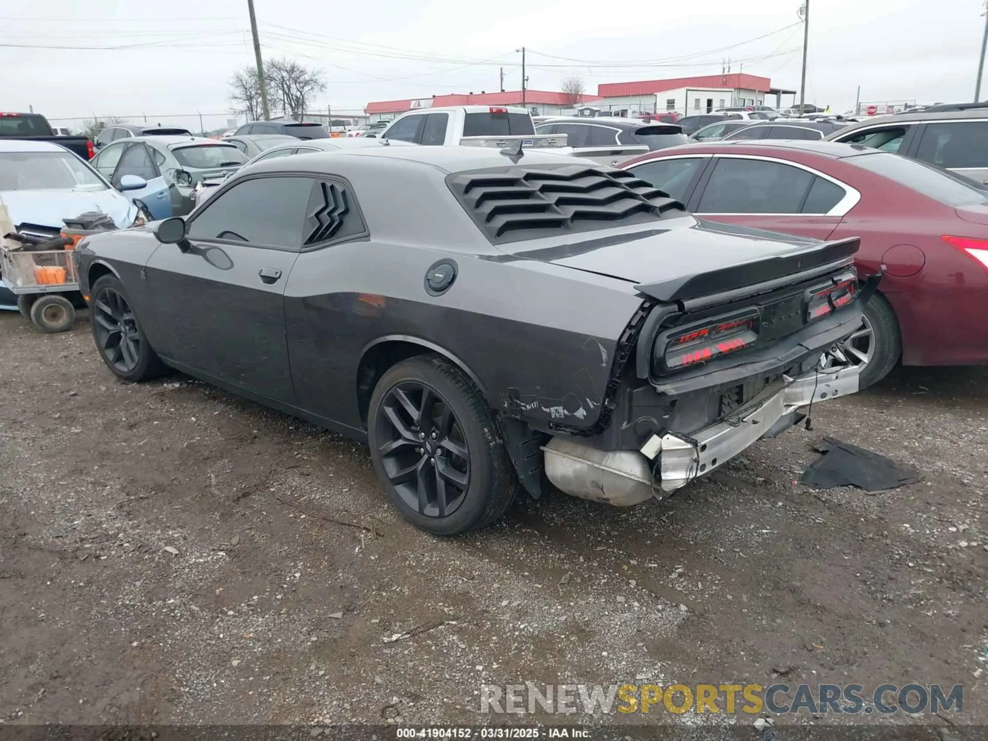 3 Photograph of a damaged car 2C3CDZAG8NH148969 DODGE CHALLENGER 2022