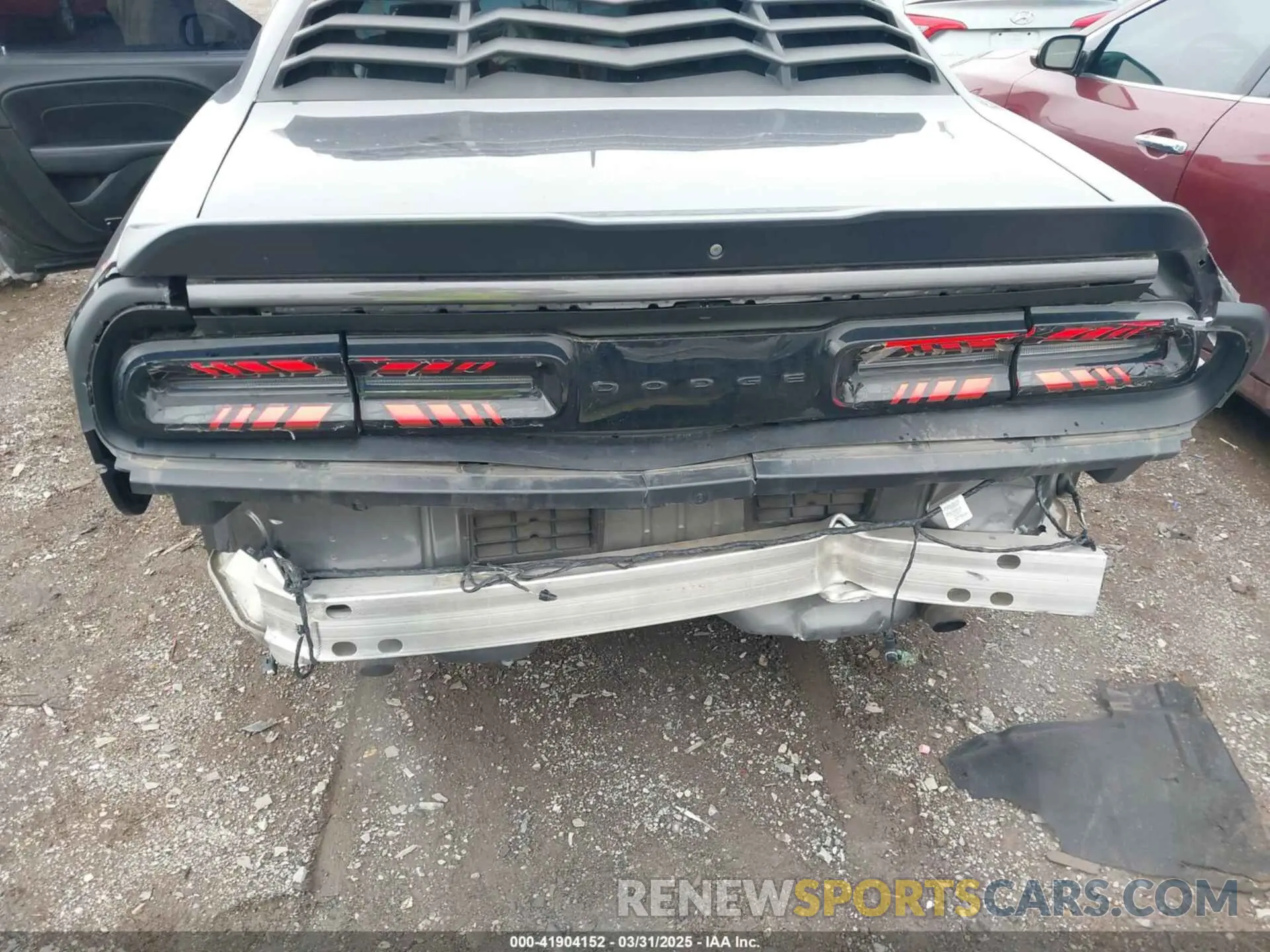 6 Photograph of a damaged car 2C3CDZAG8NH148969 DODGE CHALLENGER 2022