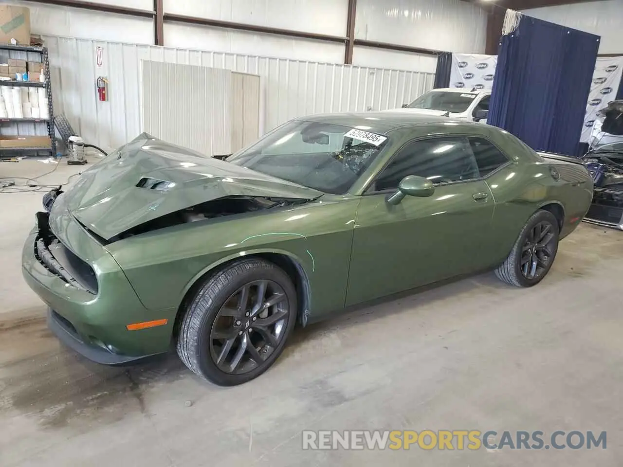 1 Photograph of a damaged car 2C3CDZAGXNH226667 DODGE CHALLENGER 2022