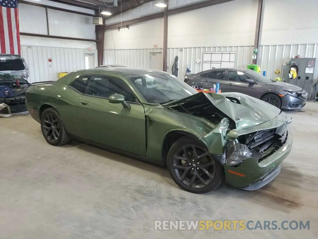 4 Photograph of a damaged car 2C3CDZAGXNH226667 DODGE CHALLENGER 2022